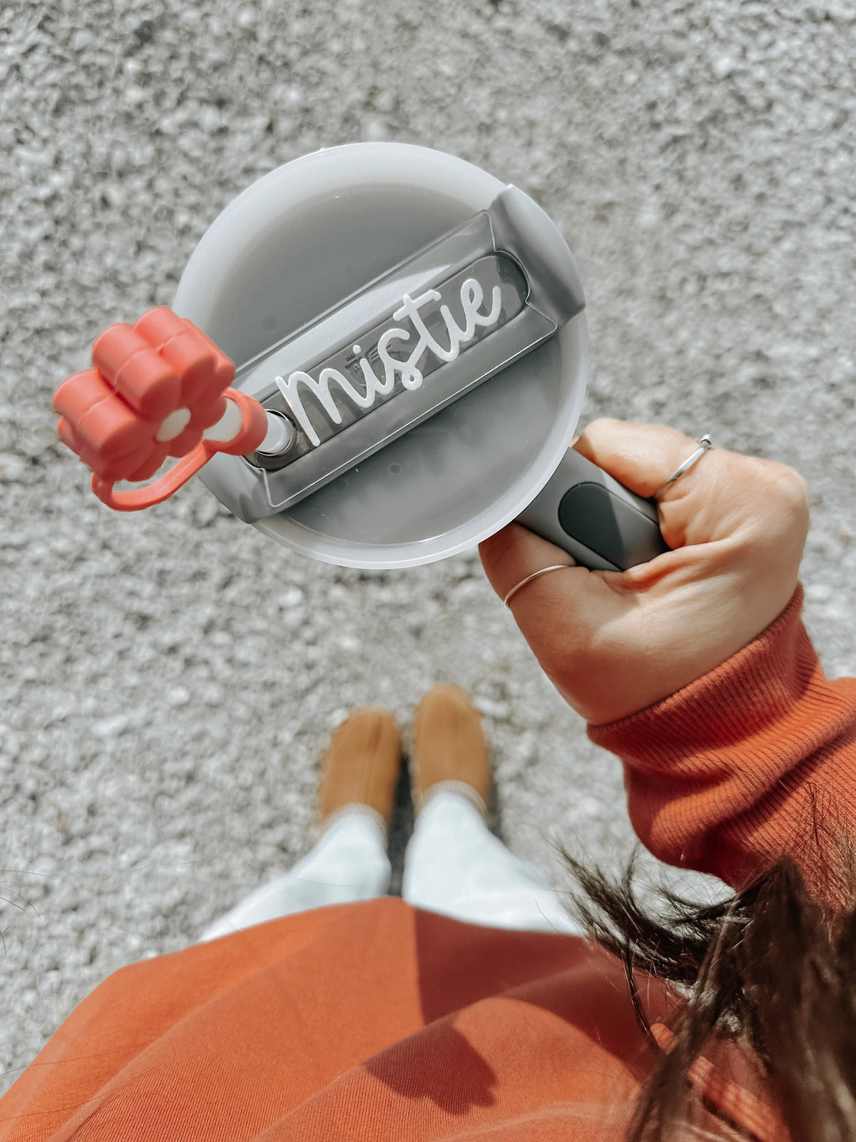 Stanley Lid Tag Quencher H2.0 | CLEAR Name Plate