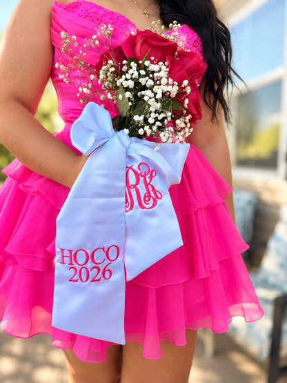 HOCO Sashes