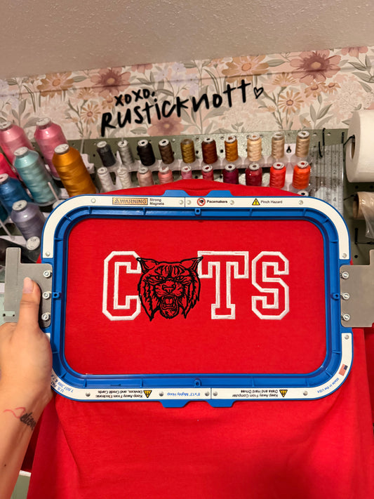 Cats - Embroidered