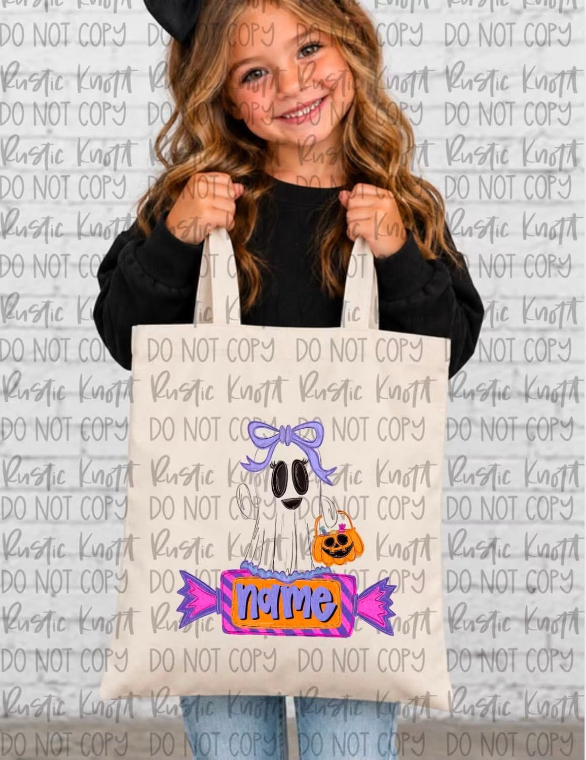 Halloween DTF Kids Bags