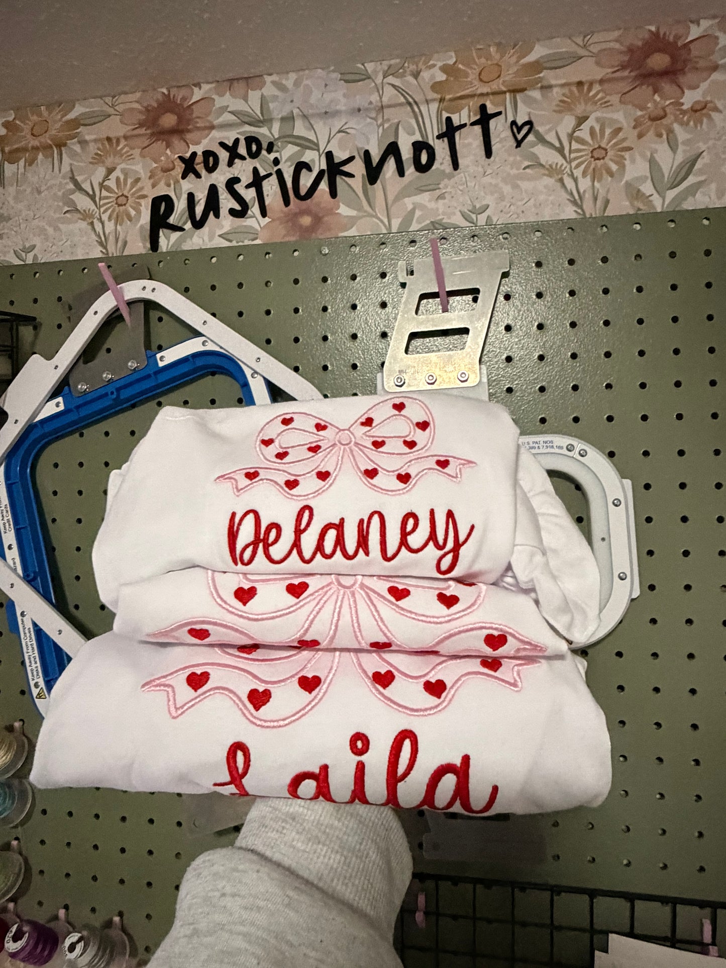 heart bow names kids