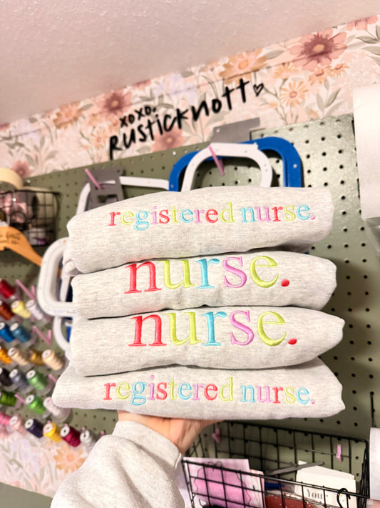 Profession Print Font Coloful