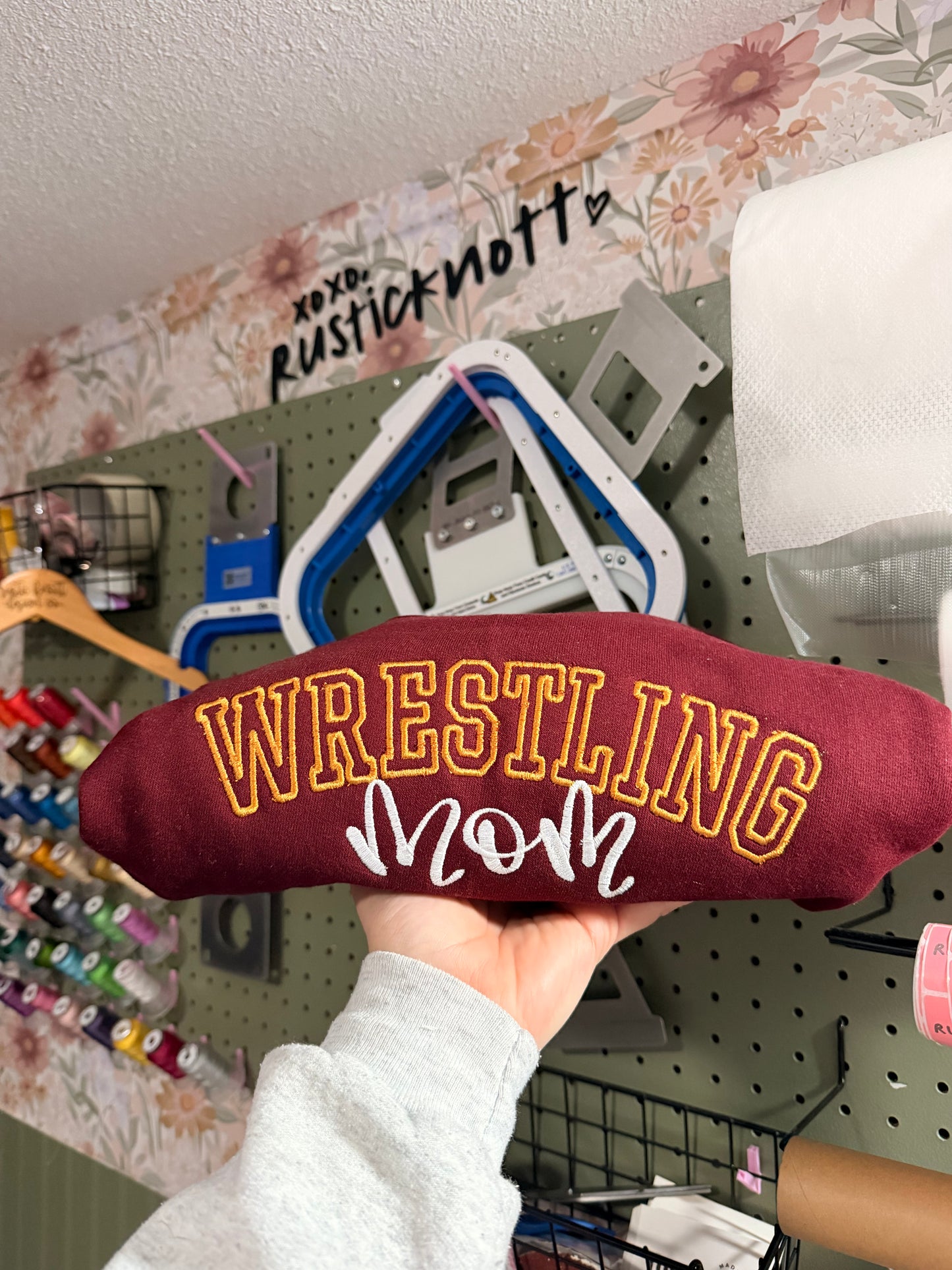 Sports Mom Embroidery