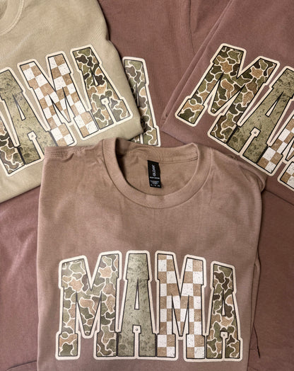 Mama Camo / Plaid DTF