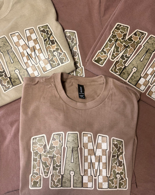 Mama Camo / Plaid DTF
