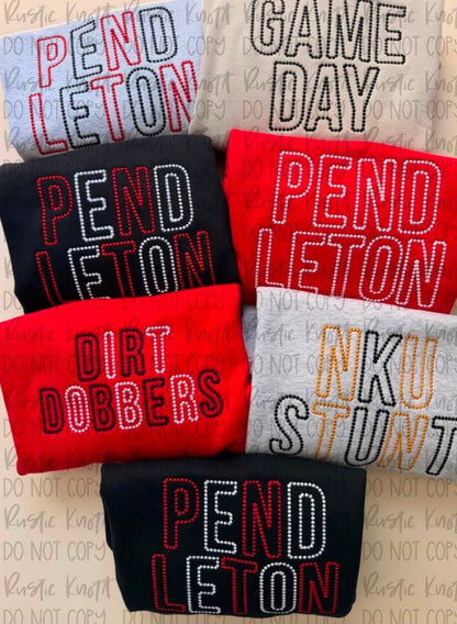 Dot Font Spirit Wear